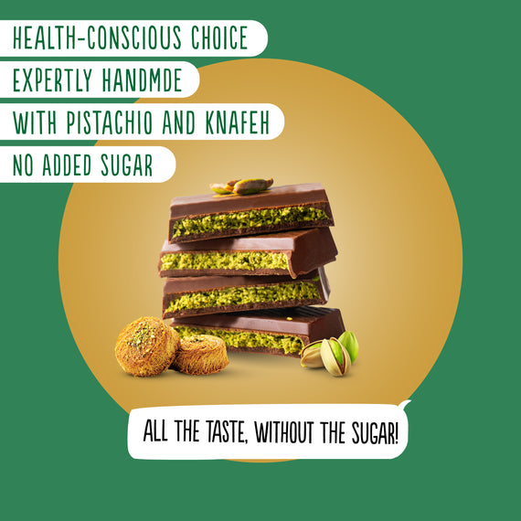 No Added Sugar Dubai Chocolate 200g - LIMITED EDITION -