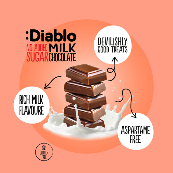 No Added Sugar Milk Chocolate Bar Maltitol (85g)