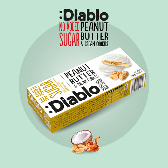 No Added Sugar Peanut Butter and Cream Cookies (100g)