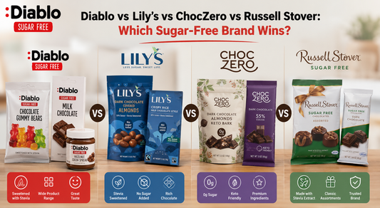 Diablo vs Lily's vs ChocZero vs Russell Stover