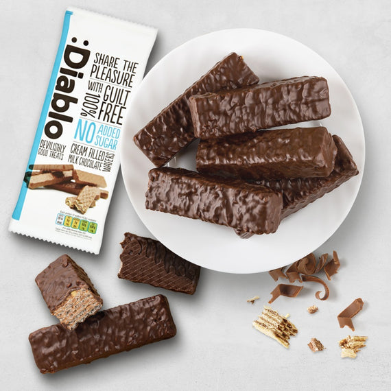 No Added Sugar Cream Filled Chocolate Coated Wafer (150g)