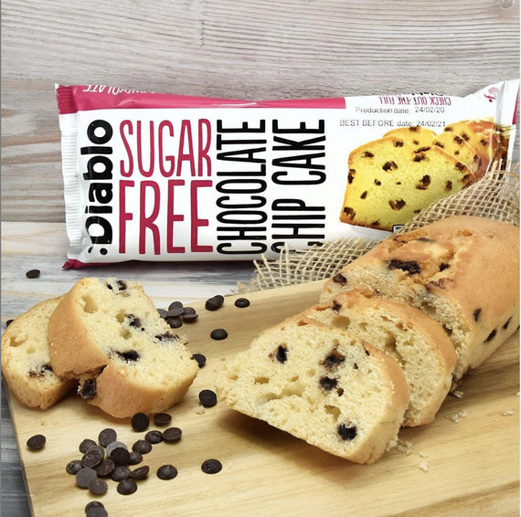 Sugar Free Chocolate Chip Cake (200g)