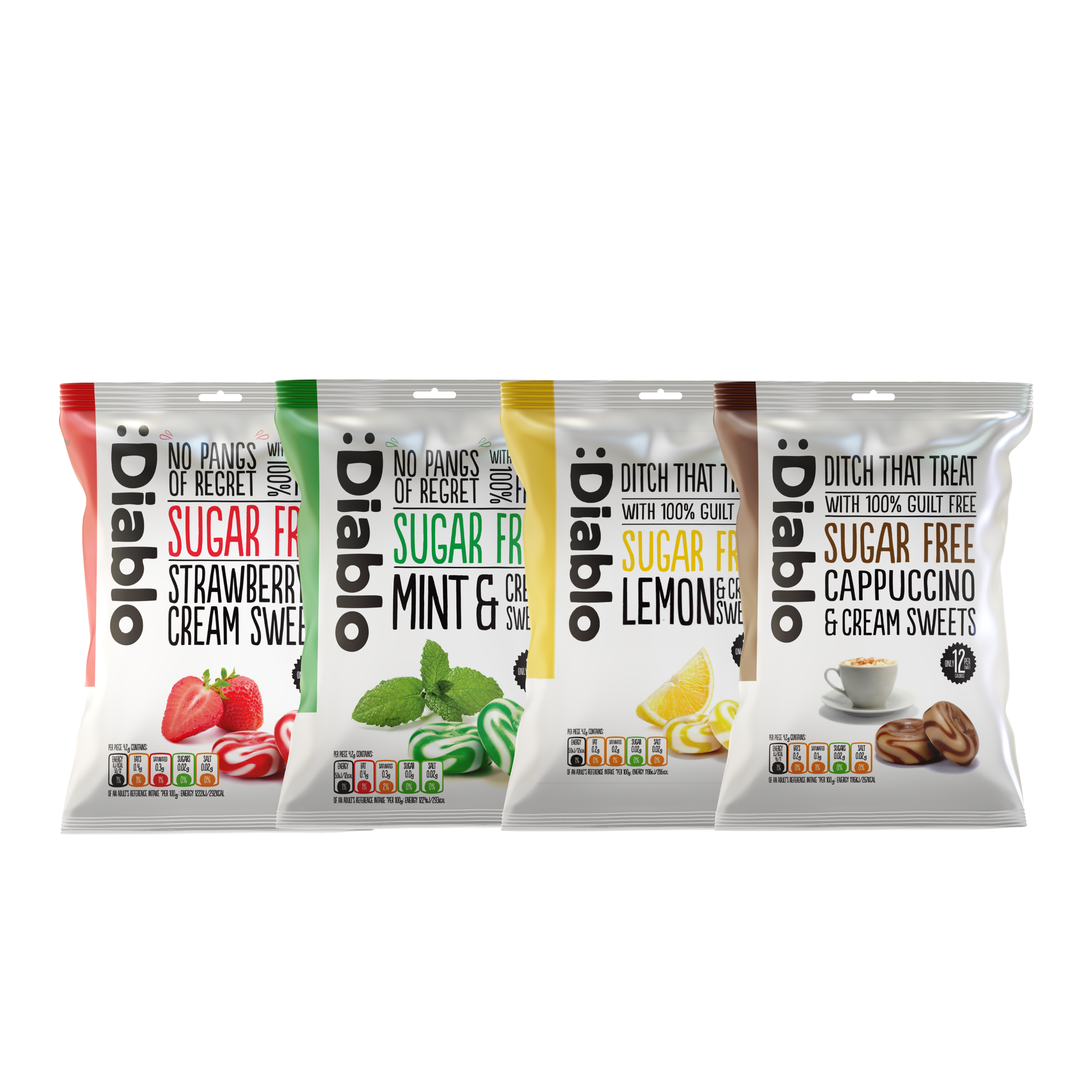 Diablo Retro Variety Pack Sweet Gift Box 4 x 75g