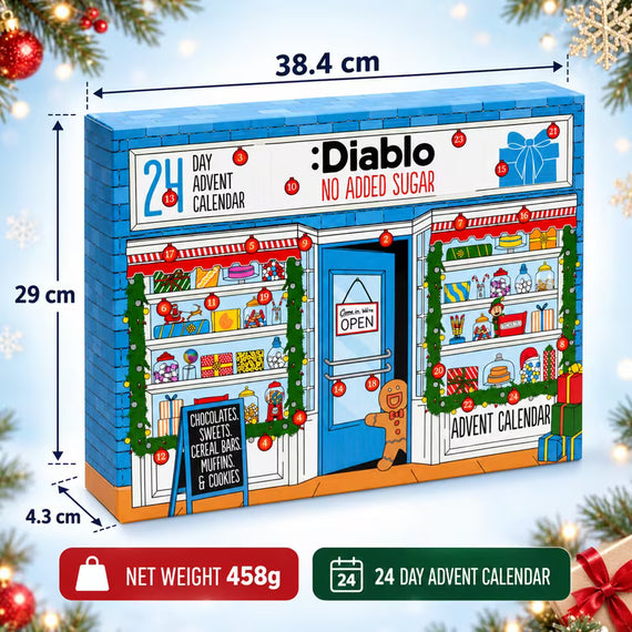 Calendrier de l'Avent 24 jours Diablo sans sucres ajoutés 2026