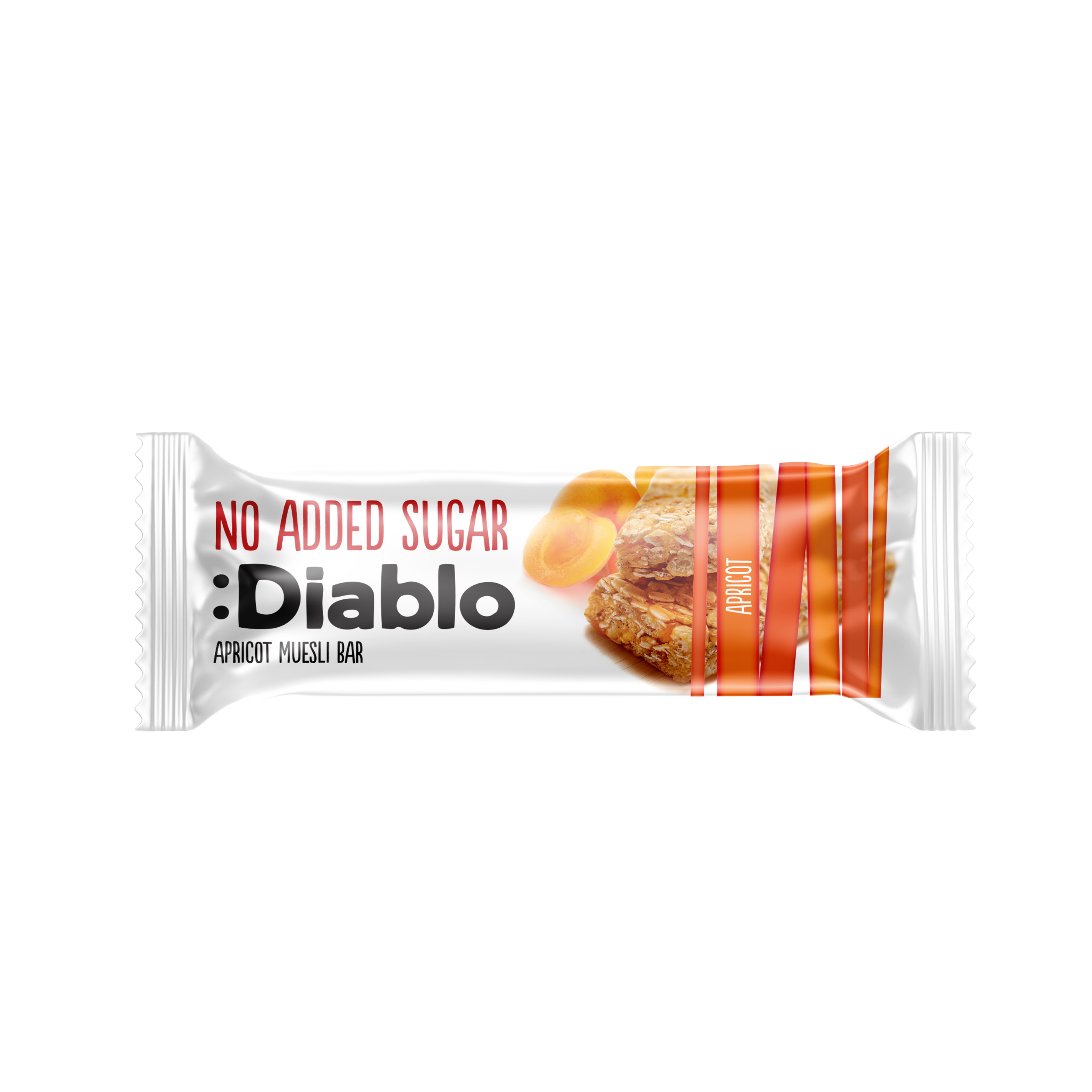 Diablo No Added Sugar Apricot Muesli Bar 30g