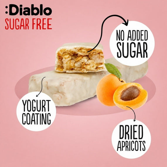 Yoghurt Coated Apricot Muesli Bar