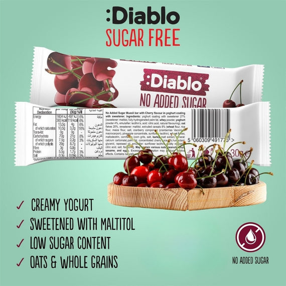 Yoghurt Coated Cherry Muesli Bar