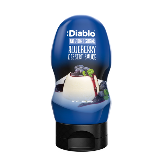 No Added Sugar Blueberry Dessert Topping (350g)