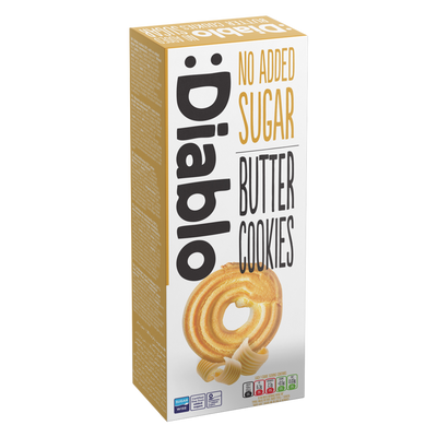 Diablo No Added Sugar Butter Cookies