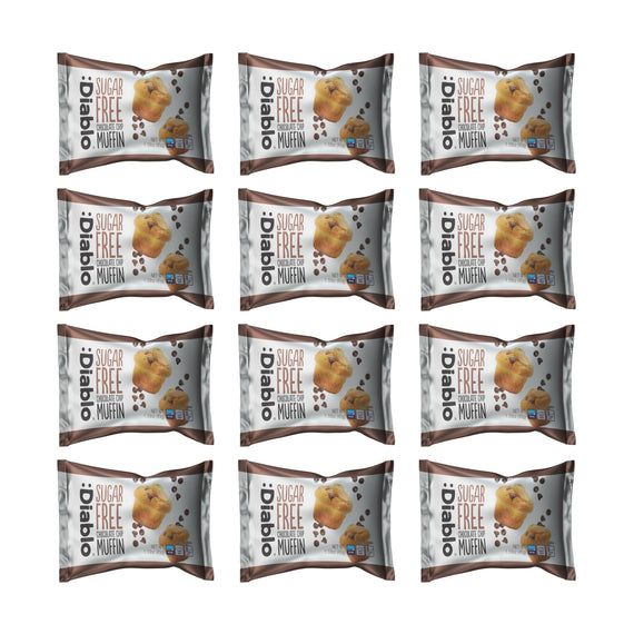Magdalena con pepitas de chocolate sin azúcar (45 g)