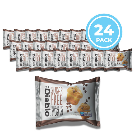 Magdalena con pepitas de chocolate sin azúcar (45 g)