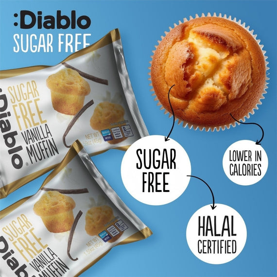 Sugar Free Vanilla Muffin (45g)