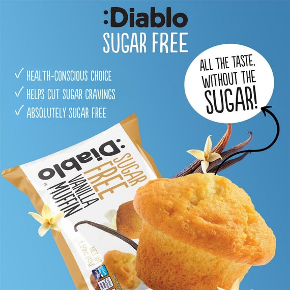 Sugar Free Vanilla Muffin (45g)