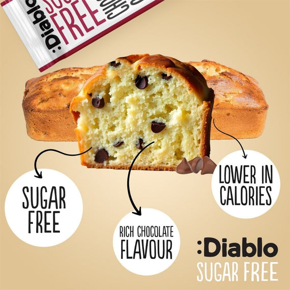 Sugar Free Chocolate Chip Cake (200g)