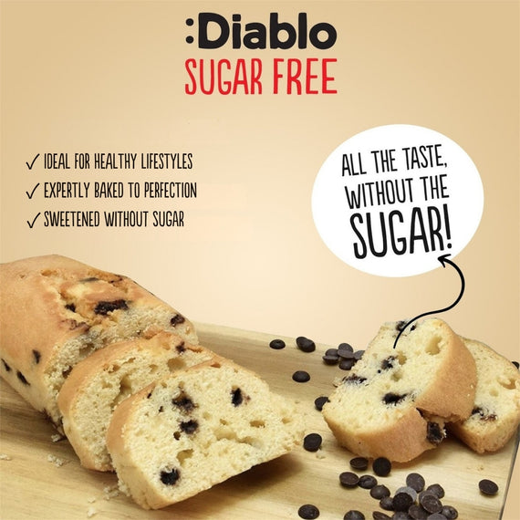 Sugar Free Chocolate Chip Cake (200g)