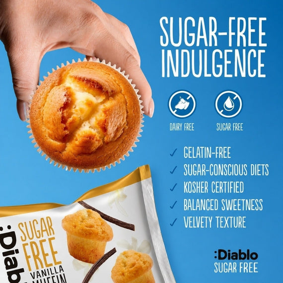 Sugar Free Vanilla Muffins (45g x 6)