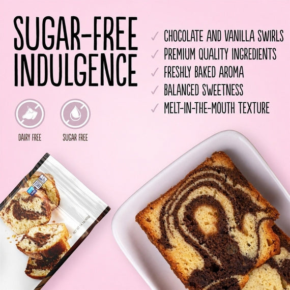 Sugar Free Marble Cake (400g)