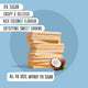 No Added Sugar Coconut Cream Flavoured Wafer (150g)