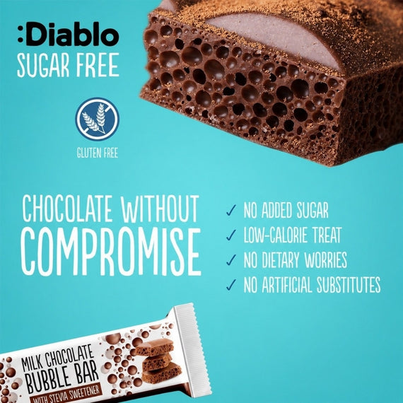 Milk Chocolate Bubble Bar (30g)