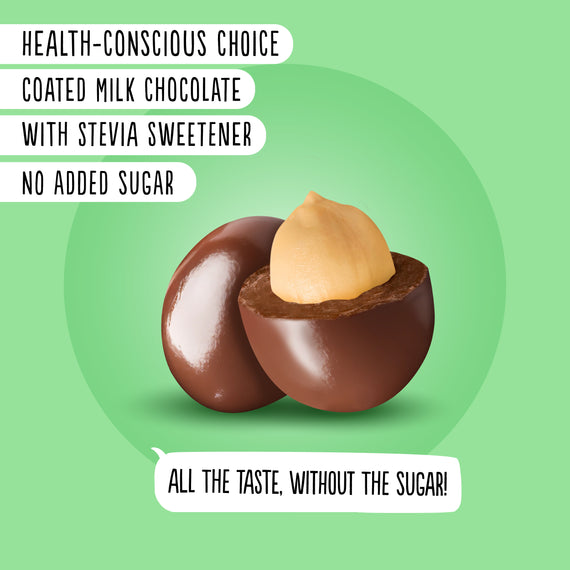 No Added Sugar Milk Chocolate Peanuts (40g)