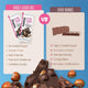No Added Sugar Dark Chocolate with Hazelnuts Maltitol  (85g)