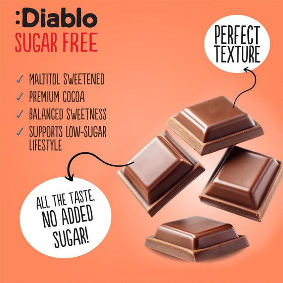 No Added Sugar Milk Chocolate Bar Maltitol (85g)