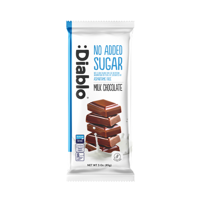 Diablo Sugar Free No Added Sugar Milk Chocolate Bar