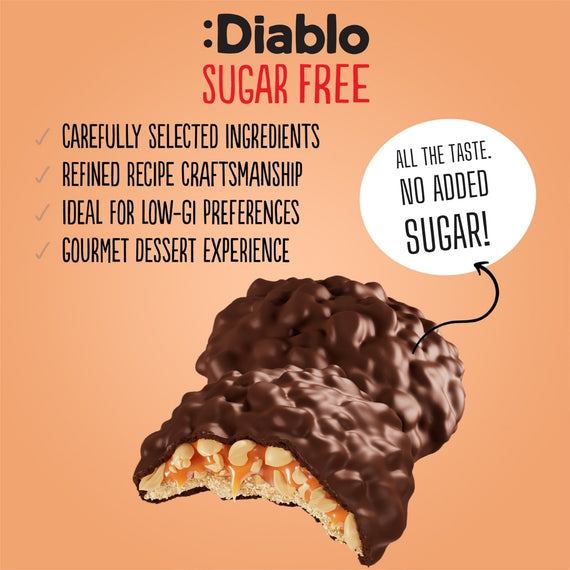 Caramel & Peanut Cookies coated with Milk Chocolate(100g)