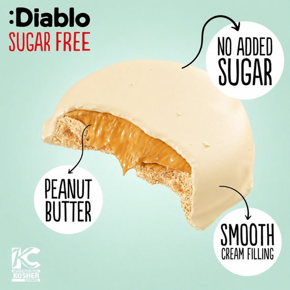 No Added Sugar Peanut Butter and Cream Cookies (100g)