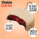 No Added Sugar Cookies with Strawberry and Peanut Cream Coating (100g)