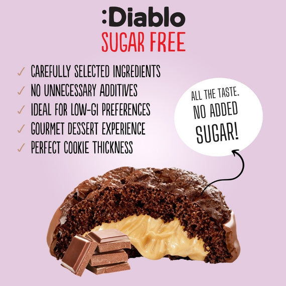 Cocoa Cookies with Peanut Filling and Half Coated Milk Chocolate (110g)