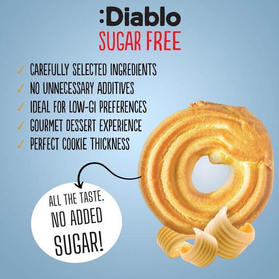 No Added Sugar Butter Cookies (135g)