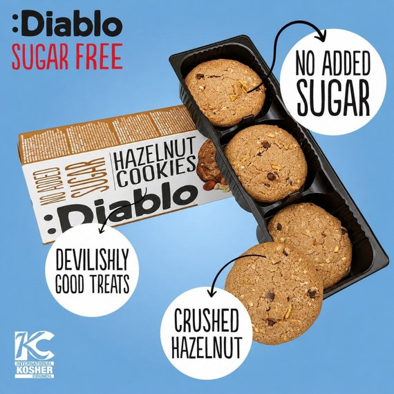 No Added Sugar Hazelnut Cookies (135g)