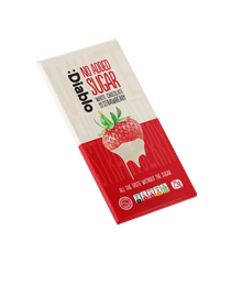 No Added Sugar White Chocolate with Strawberry (75g)