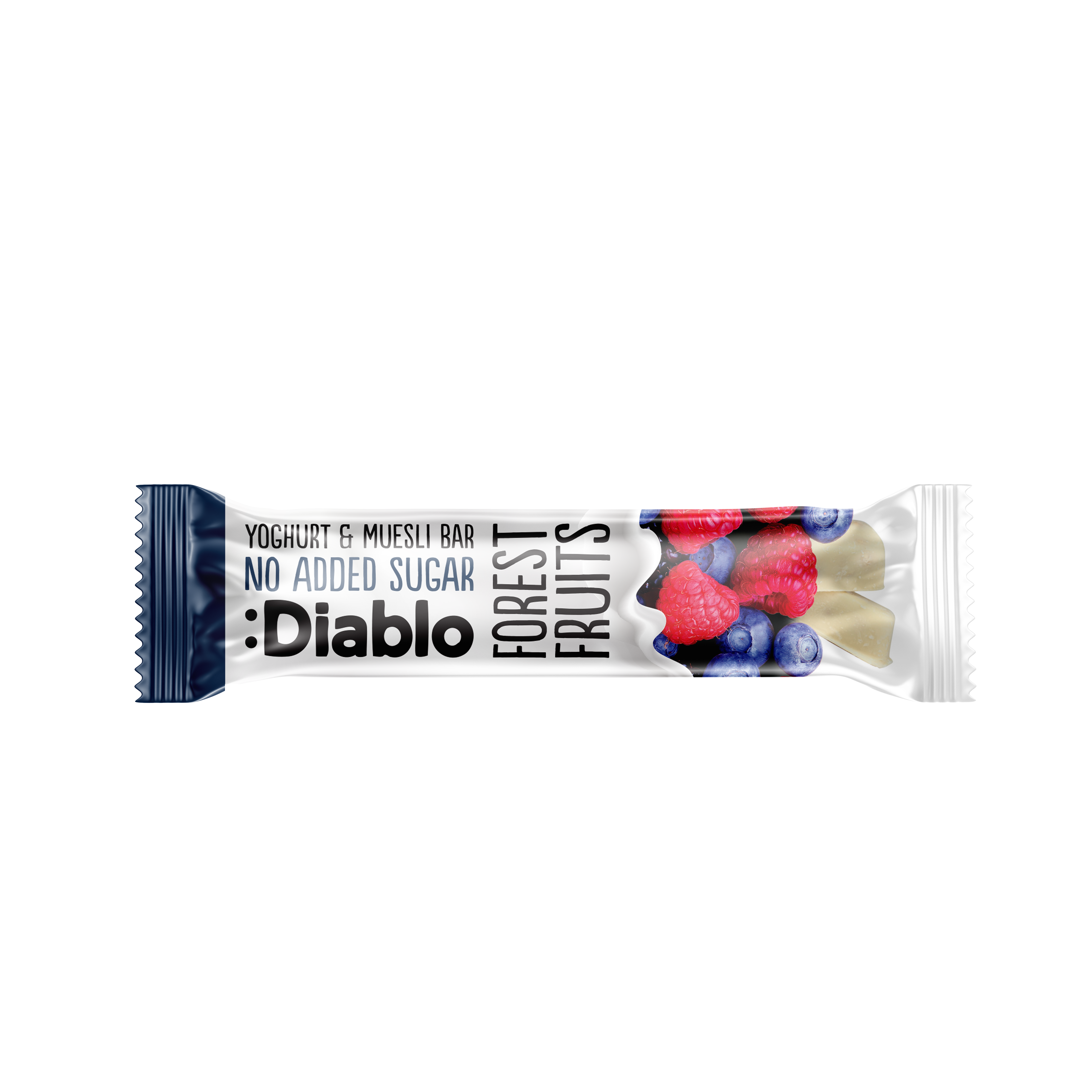 Diablo NAS Yoghurt & Muesli Bar — Forest Fruits 30g
