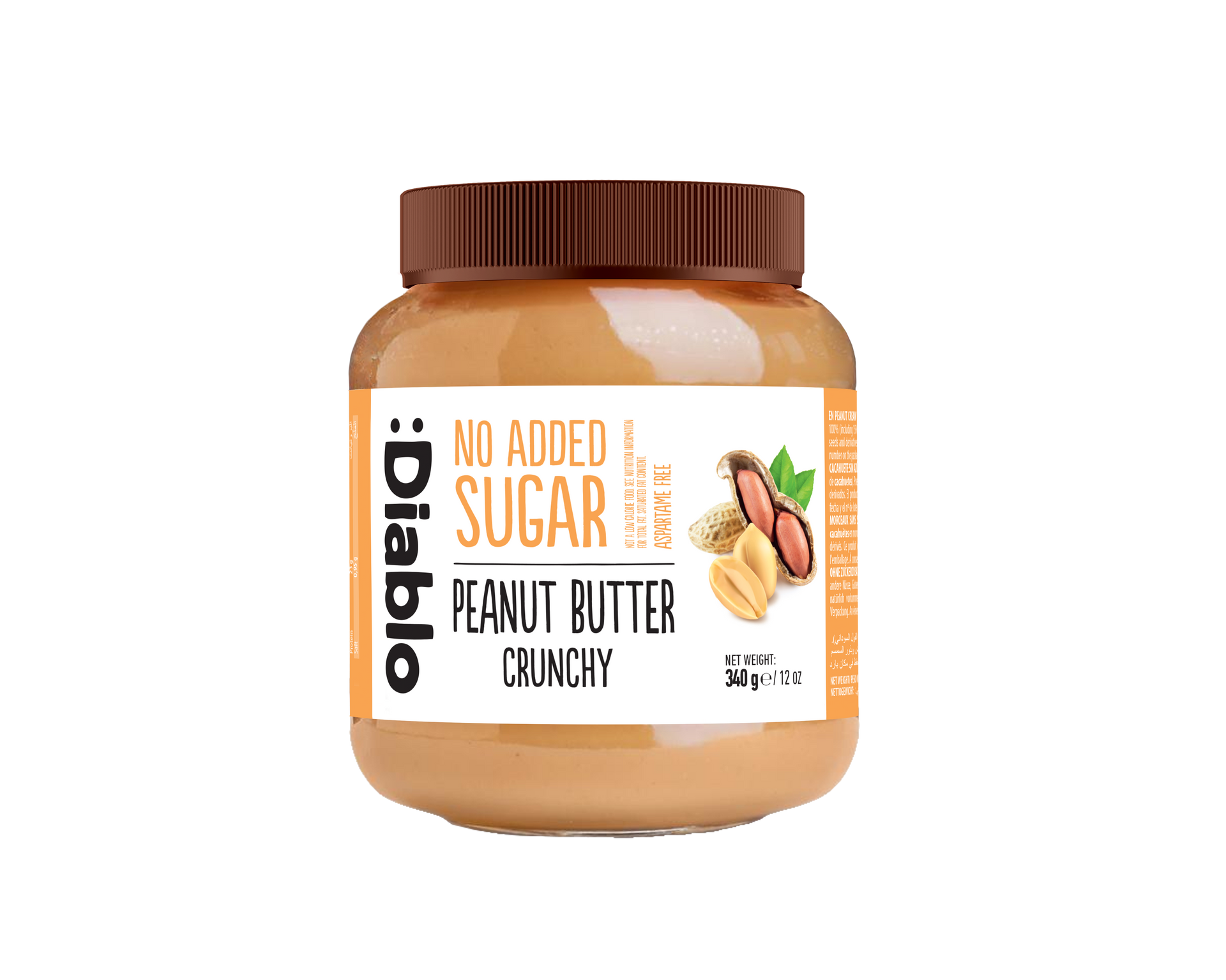 Diablo Crunchy Peanut Butter 340g