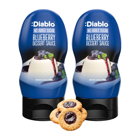 No Added Sugar Blueberry Dessert Topping (350g)