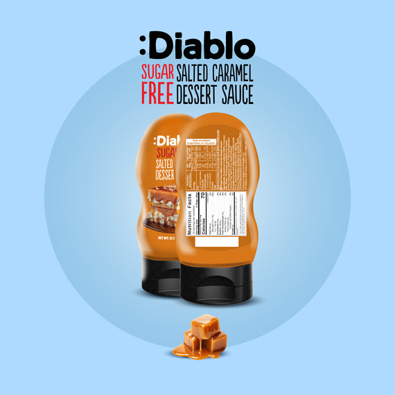 No Added Sugar Salted Caramel Dessert Topping (360g)