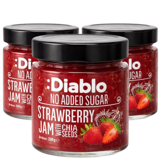 No Added Sugar Strawberry Jam 230g