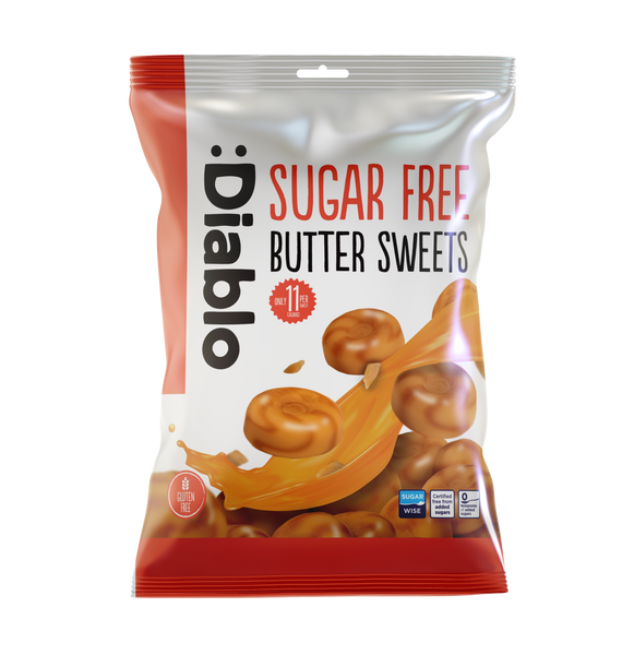 Diablo Sugar Free Butter Sweets 75 g