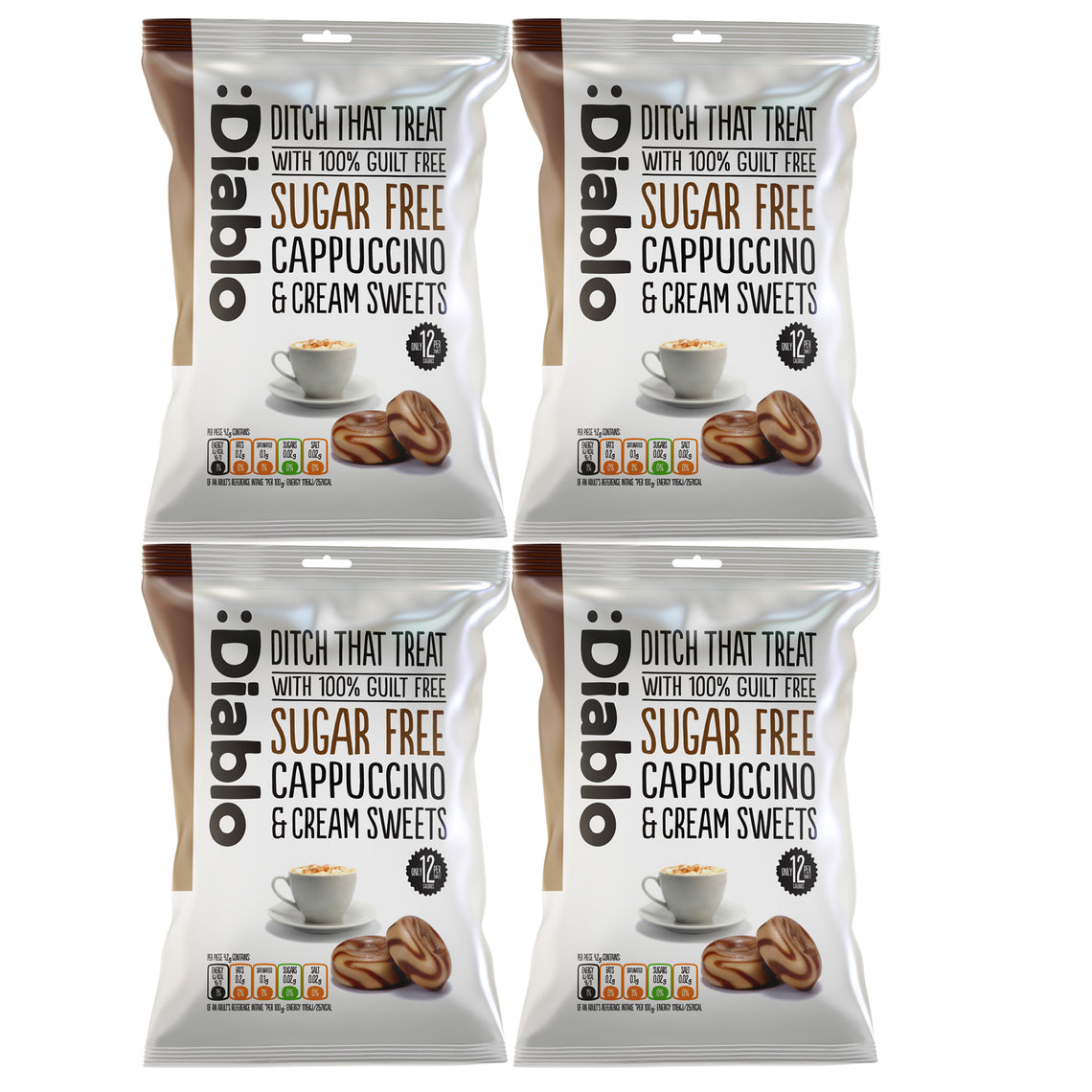 DIABLO SUGAR FREE CAPPUCCINO AND CREAM SWEETS – Diablo Sugar Free