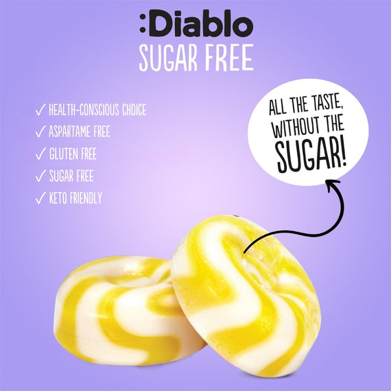 Sugar Free Lemon and Cream Sweets (75g)