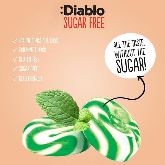 Sugar Free Mint and Cream Sweets (75g)