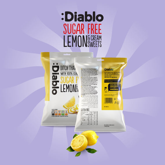 Sugar Free Lemon and Cream Sweets (75g)
