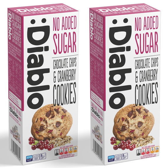 No Added Sugar Chocolate Chip & Cranberry Cookies (135g)