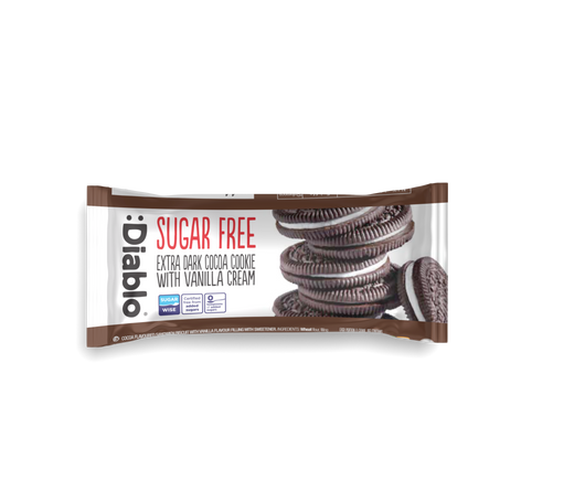Extra Dark Sandwich Cookies with Vanilla Cream (44g)